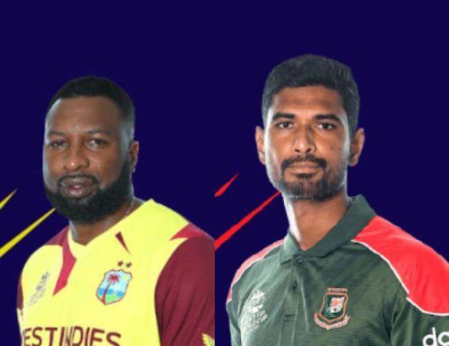 WI vs Ban T20 WC Match LIVE: बांग्लादेश का चौथा विकेट गिरा, वेस्टइंडीज ने दिया 143 रन का लक्ष्य