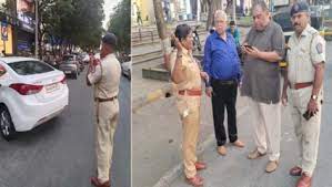 ट्रैफिक पुलिस नवी मुंबई में बस स्टॉप पर अवैध वाहन पार्किंग करने वालों के खिलाफ हुई सख्त !